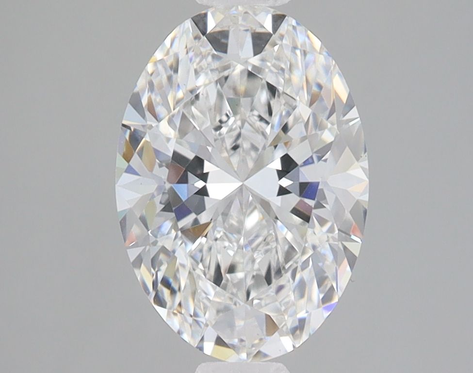 2.10 ct. oval Lab Grown Diamond front image