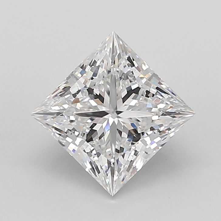 3.82 ct. princess Lab Grown Diamond front image