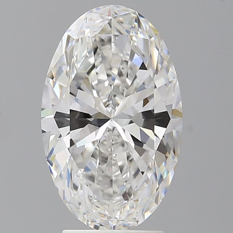 3.53 ct. oval Lab Grown Diamond front image