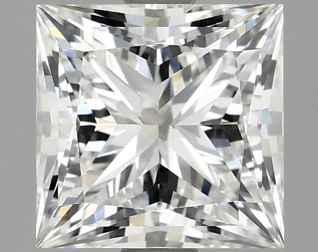2.10 ct. princess Lab Grown Diamond front image
