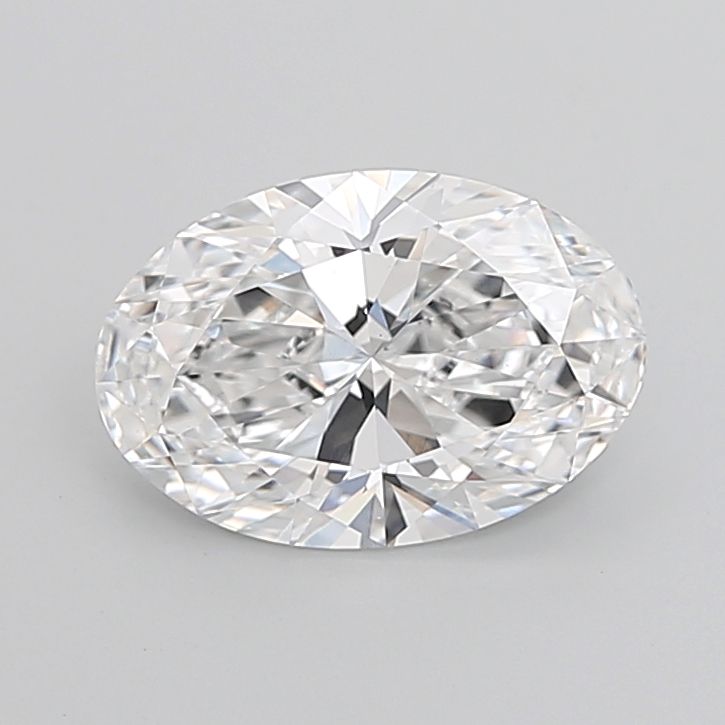 5.11 ct. oval Lab Grown Diamond front image