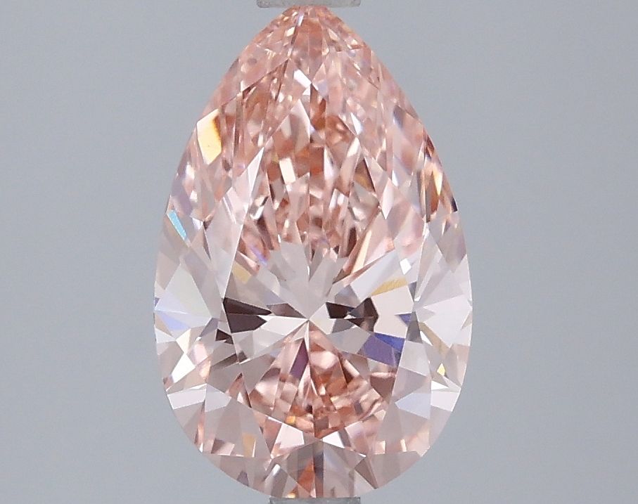 PEAR 1.89ct Fancy Vivid Pink VVS2 – EX EX STG
