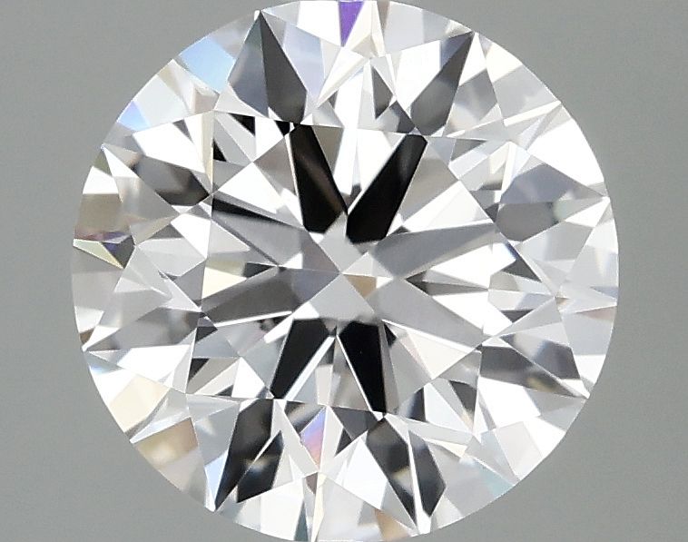 2.56 ct. round Lab Grown Diamond front image