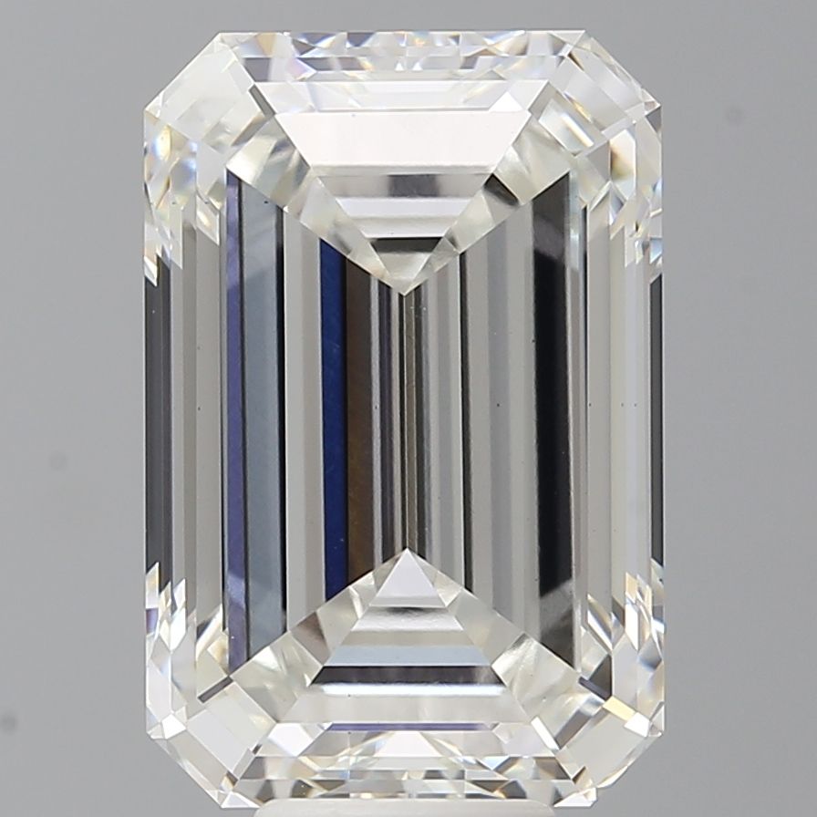 10.01 ct. emerald Lab Grown Diamond front image