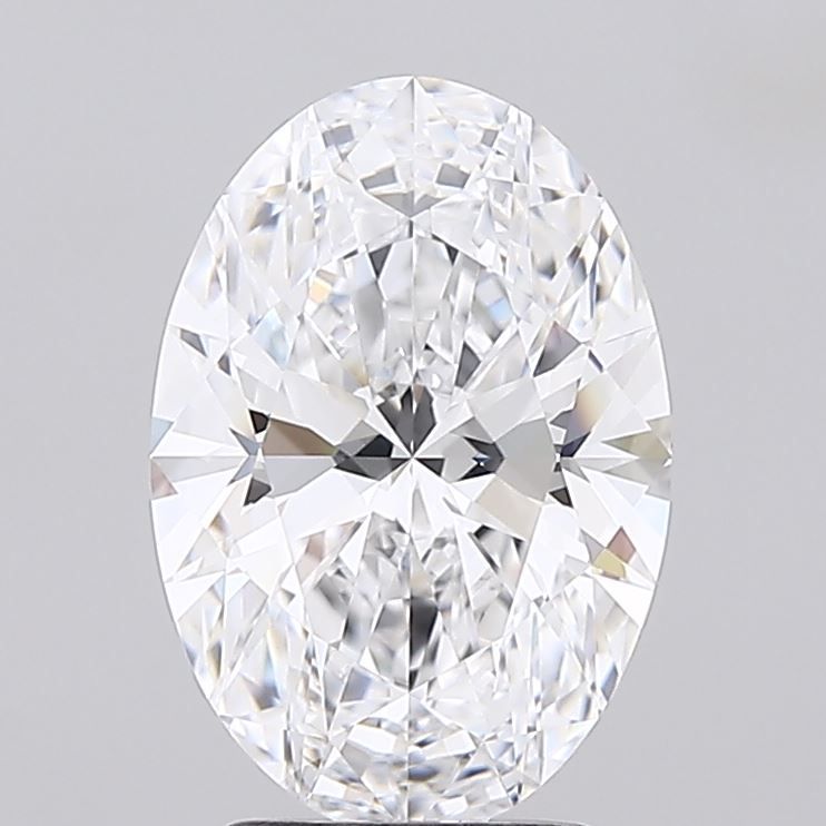 2.83 ct. oval Lab Grown Diamond front image