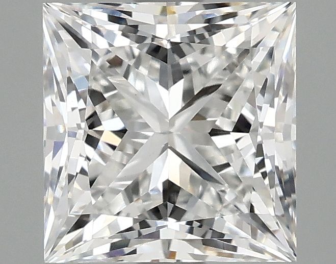2.10 ct. princess Lab Grown Diamond front image