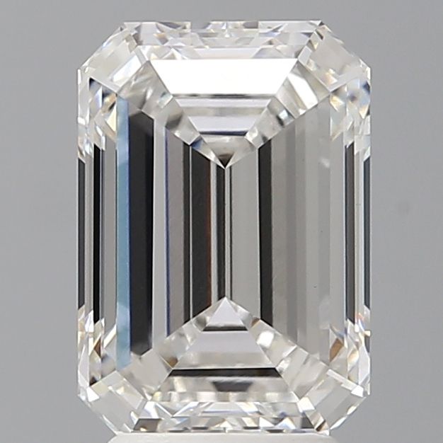 3.55 ct. emerald Lab Grown Diamond front image