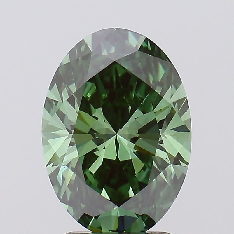 2.71 ct. oval Lab Grown Diamond front image