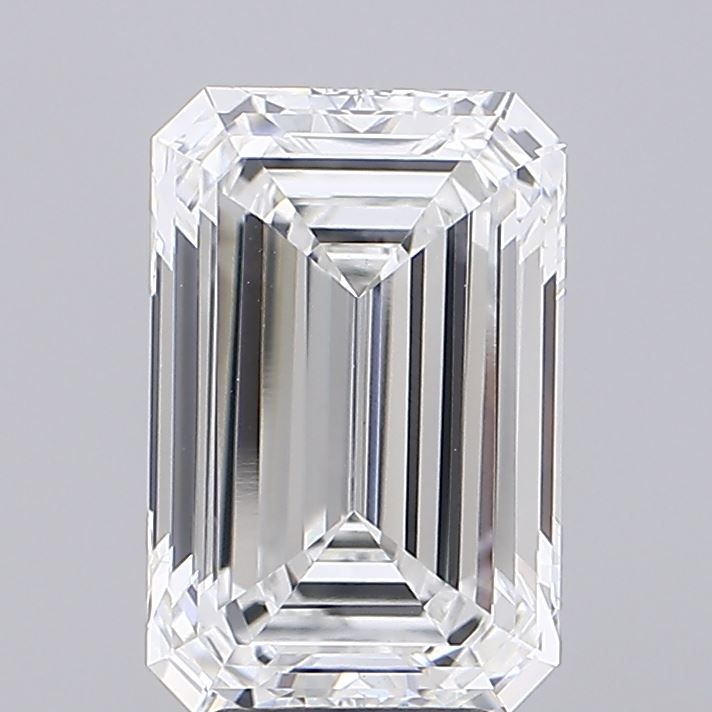 5.21 ct. emerald Lab Grown Diamond front image