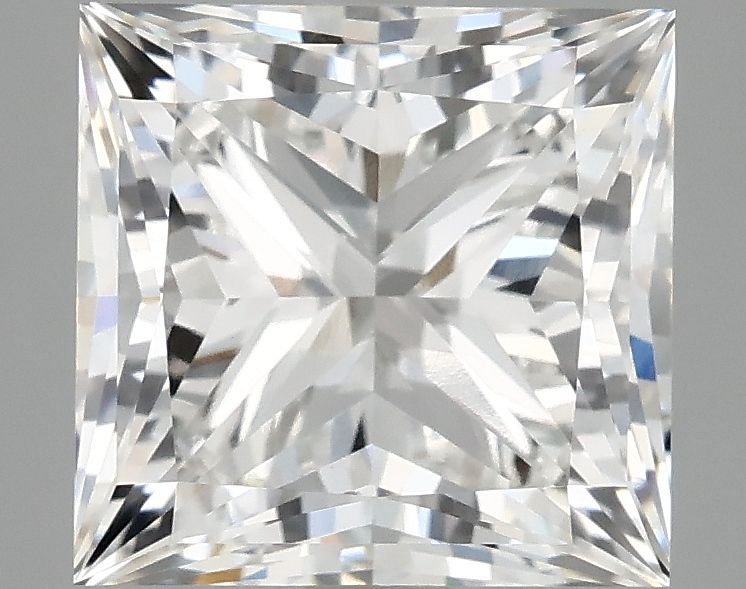 4.13 ct. princess Lab Grown Diamond front image