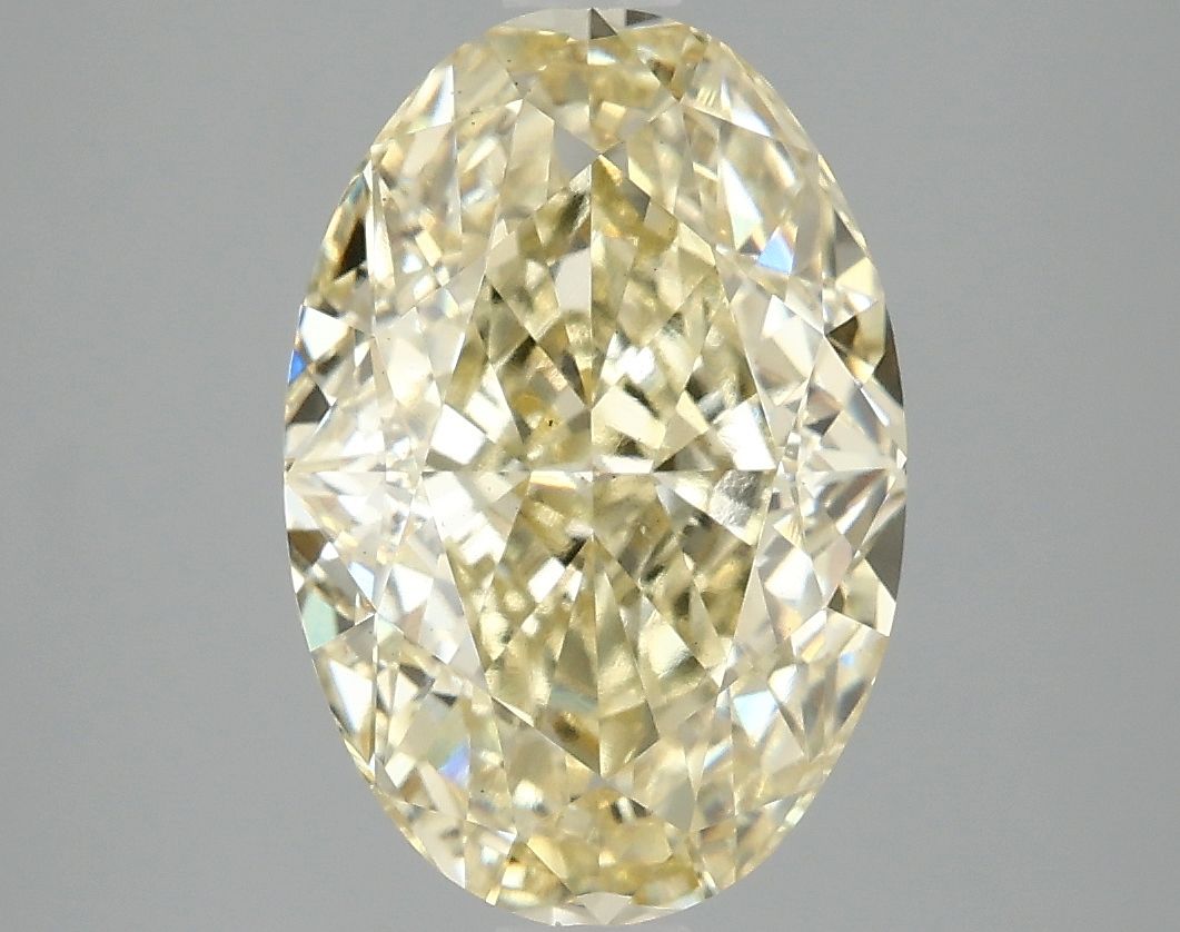 4.06 ct. oval Lab Grown Diamond front image