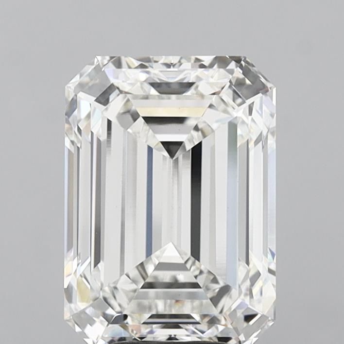 7.02 ct. emerald Lab Grown Diamond front image