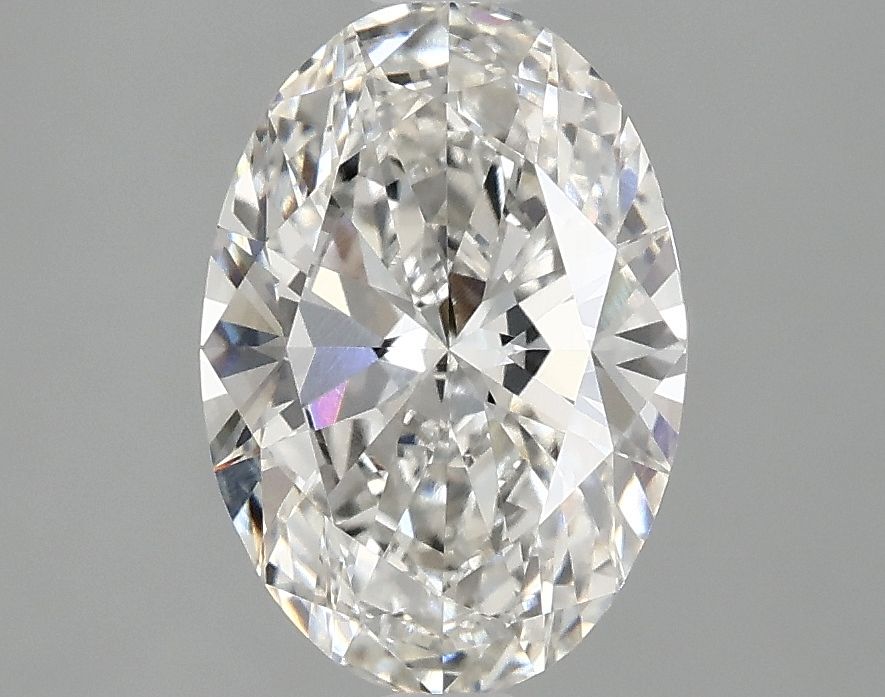 2.02 ct. oval Lab Grown Diamond front image