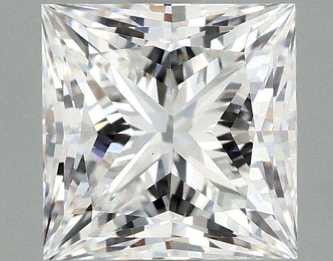 1.59 ct. princess Lab Grown Diamond front image