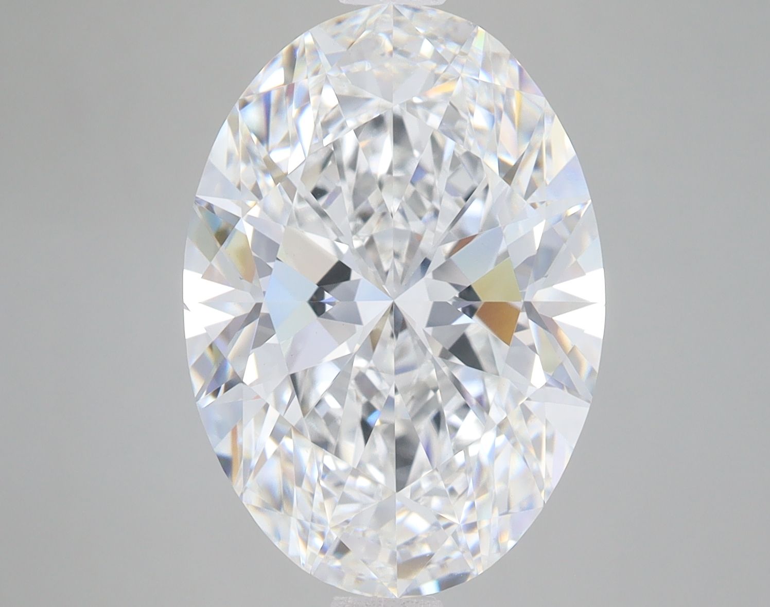 8.01 ct. oval Lab Grown Diamond front image
