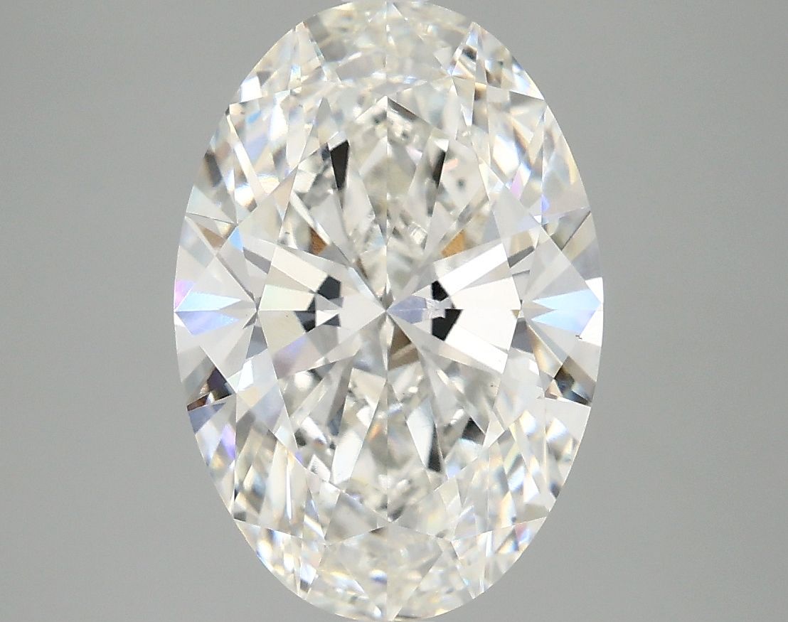 4.03 ct. oval Lab Grown Diamond front image