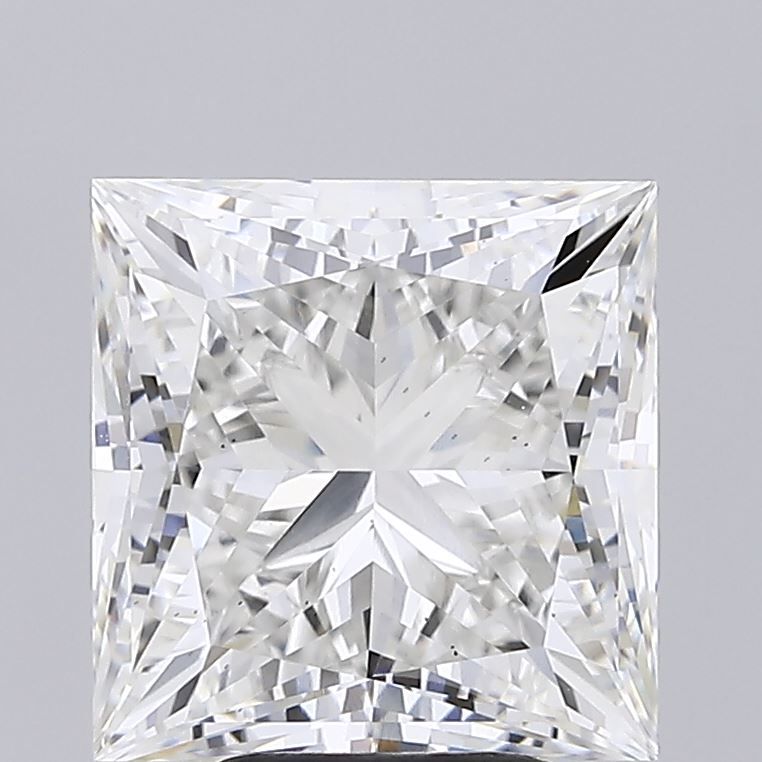 5.50 ct. princess Lab Grown Diamond front image
