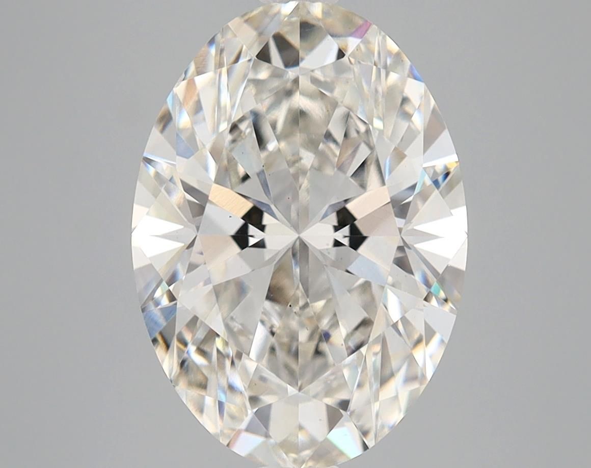 4.02 ct. oval Lab Grown Diamond front image
