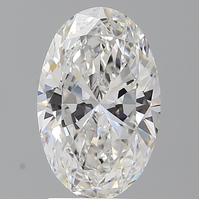 2.60 ct. oval Lab Grown Diamond front image