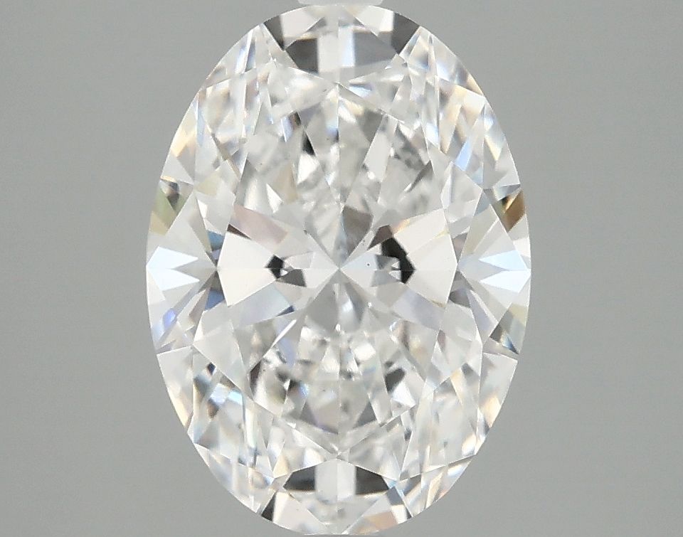 2.85 ct. oval Lab Grown Diamond front image