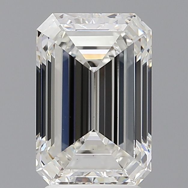 3.10 ct. emerald Lab Grown Diamond front image