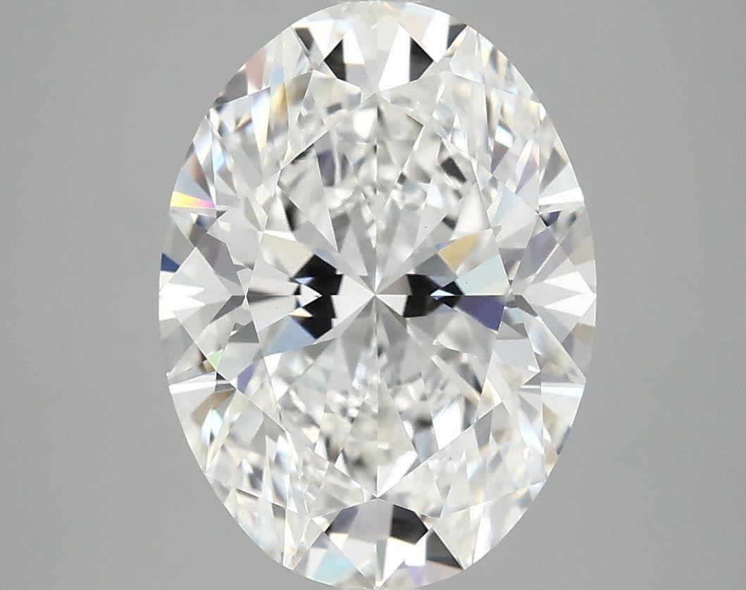 3.93 ct. oval Lab Grown Diamond front image