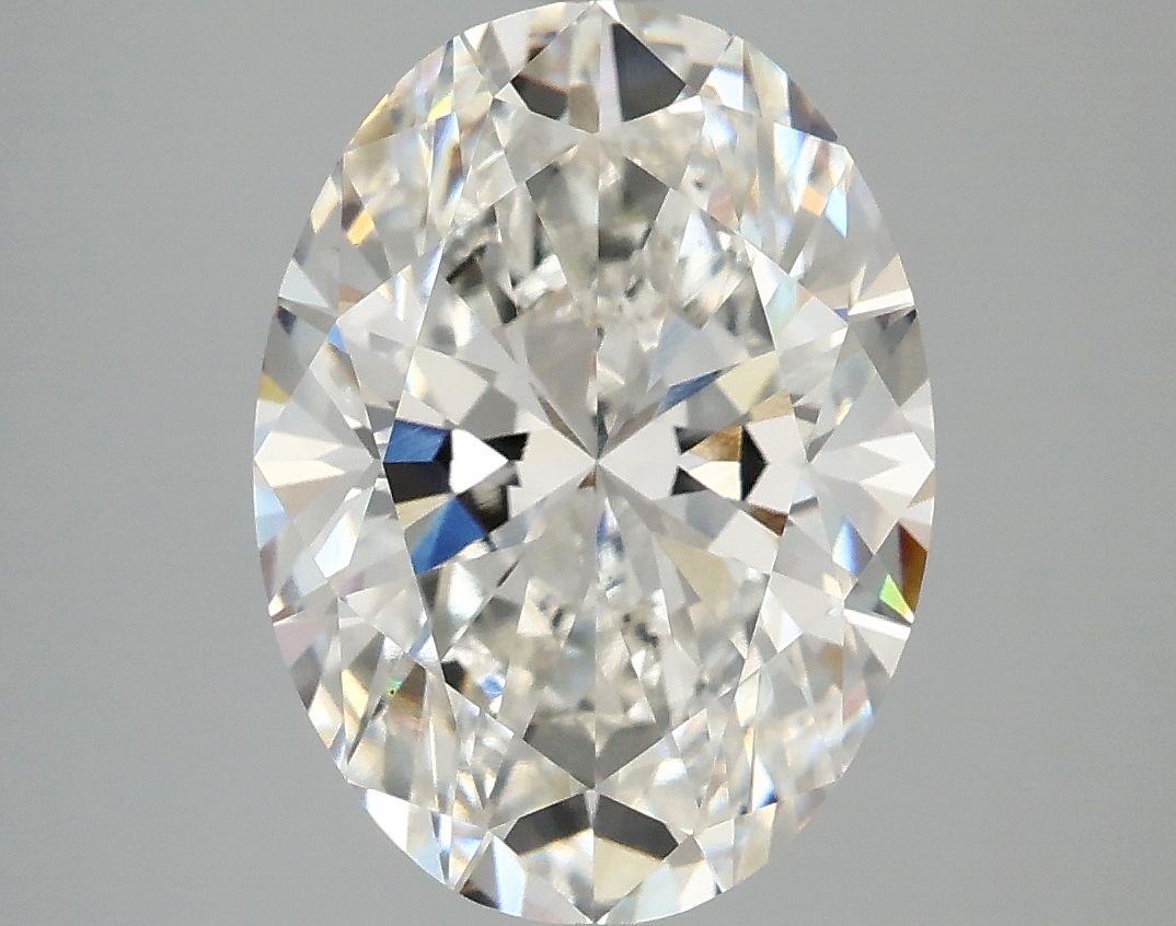 4.09 ct. oval Lab Grown Diamond front image