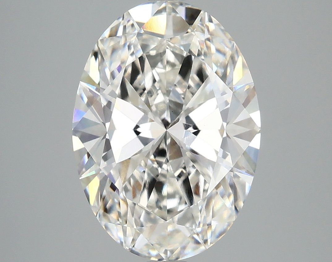 3.93 ct. oval Lab Grown Diamond front image