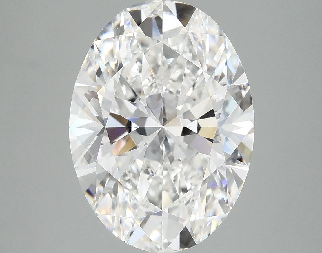 4.10 ct. oval Lab Grown Diamond front image