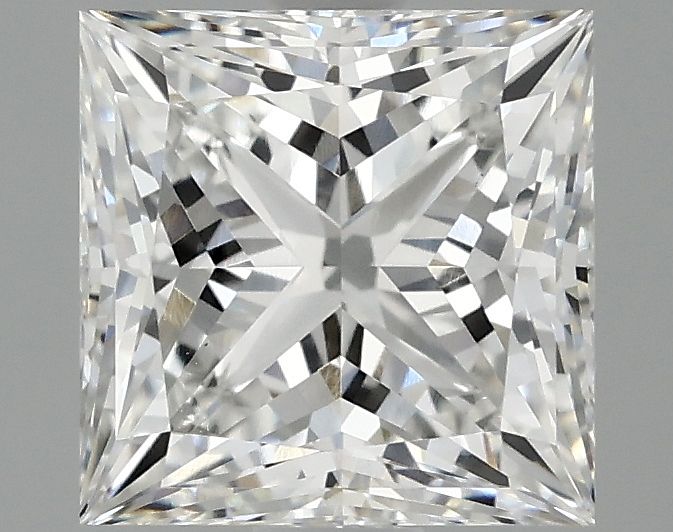 2.09 ct. princess Lab Grown Diamond front image