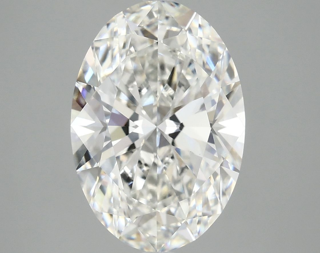 4.09 ct. oval Lab Grown Diamond front image