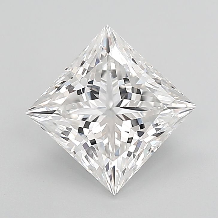 3.09 ct. princess Lab Grown Diamond front image