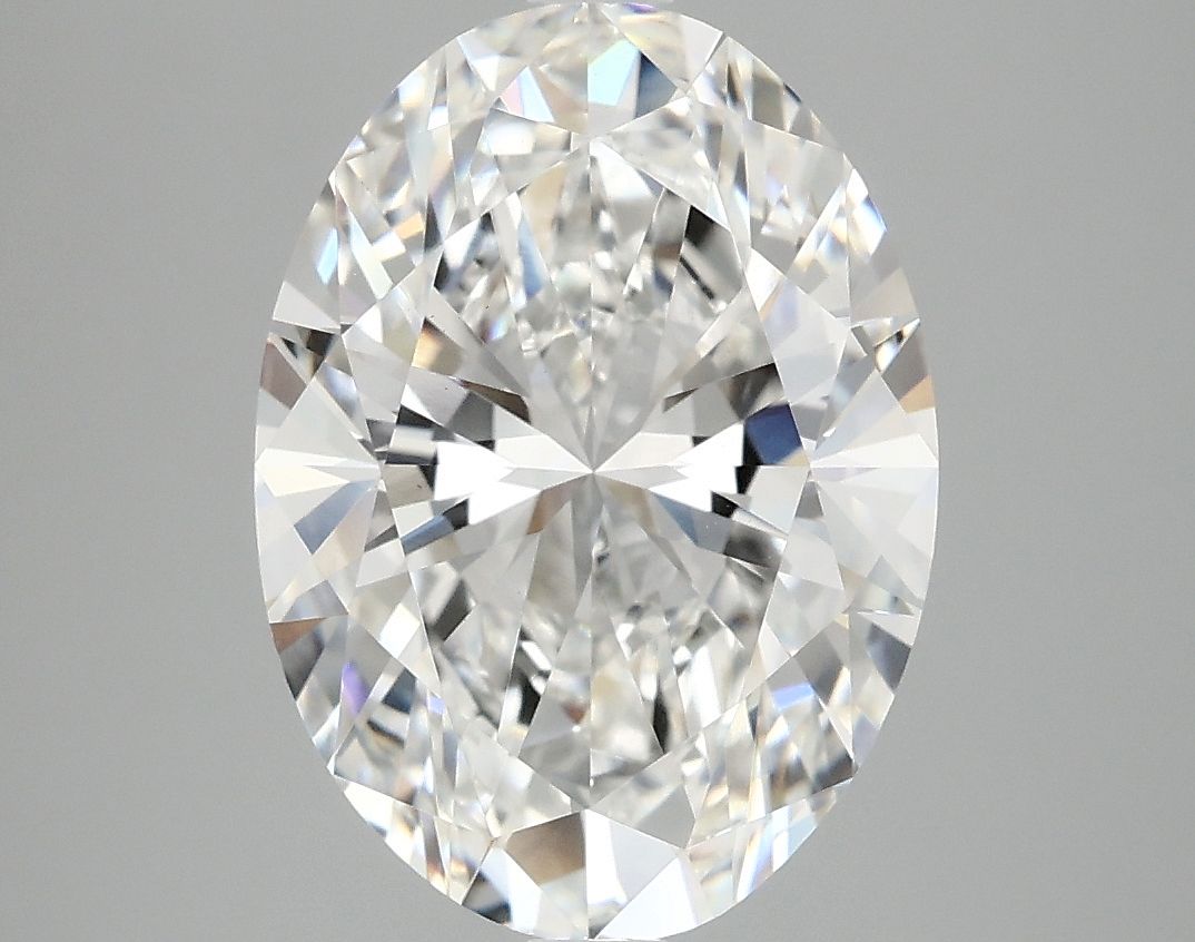 3.93 ct. oval Lab Grown Diamond front image