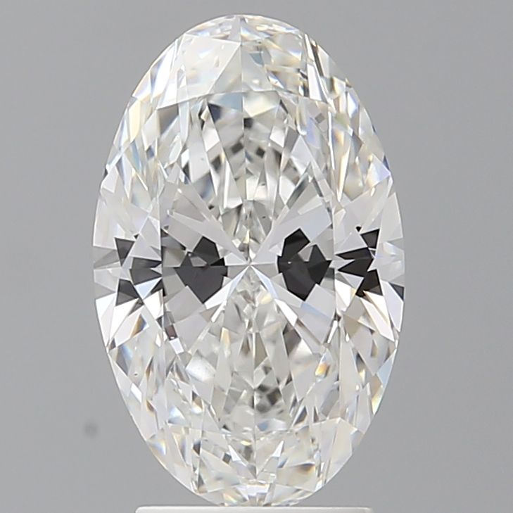 3.01 ct. oval Lab Grown Diamond front image
