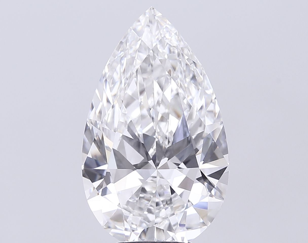 7.02 ct. pear Lab Grown Diamond front image