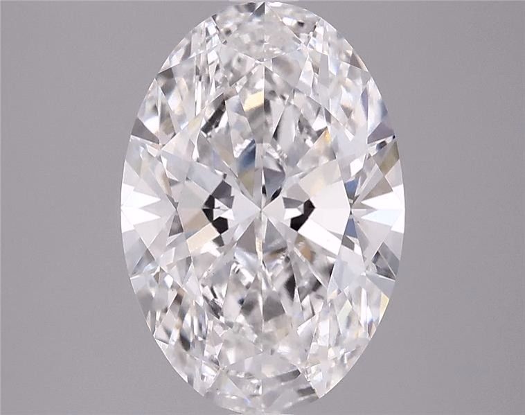 3.58 ct. oval Lab Grown Diamond front image
