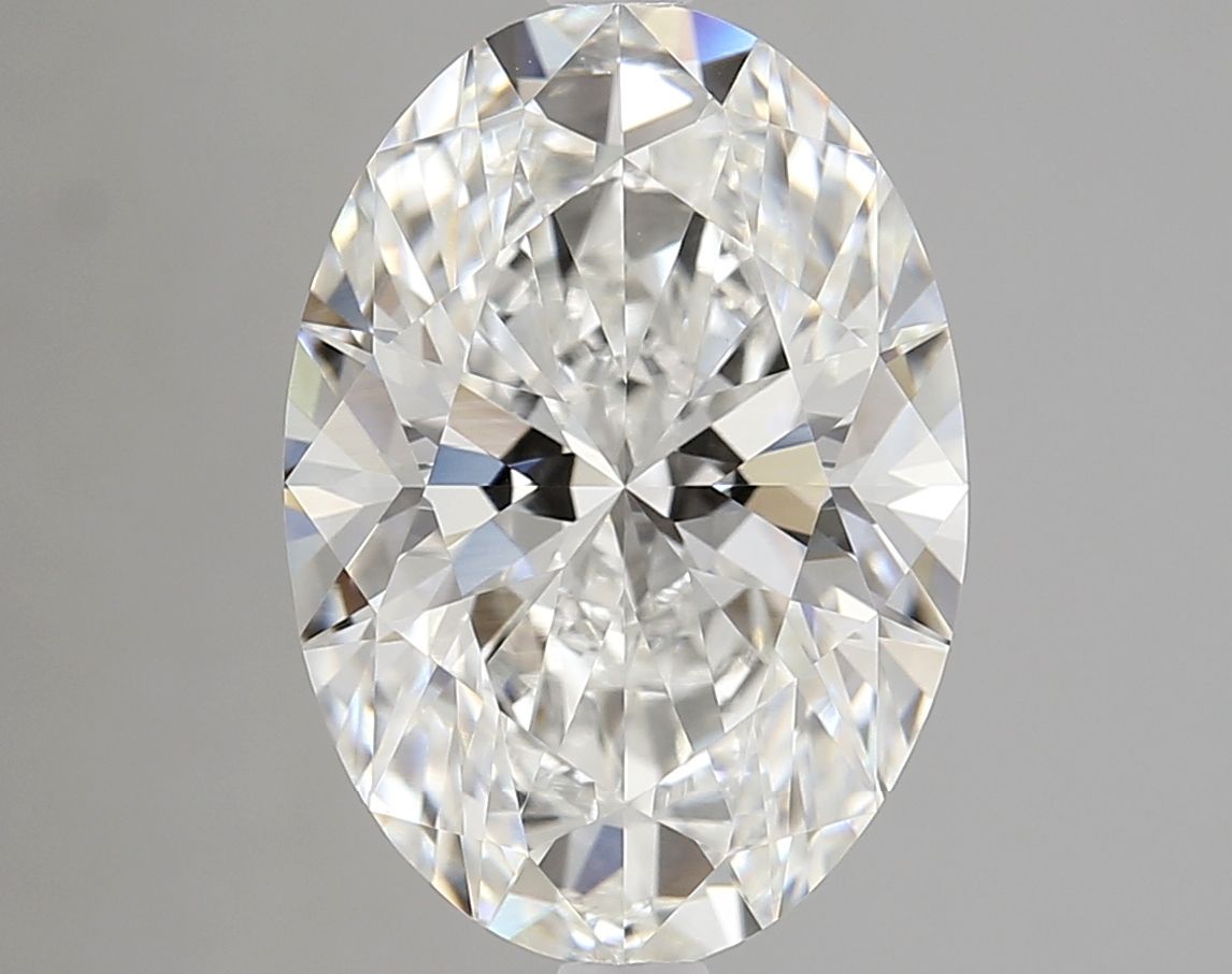5.07 ct. oval Lab Grown Diamond front image