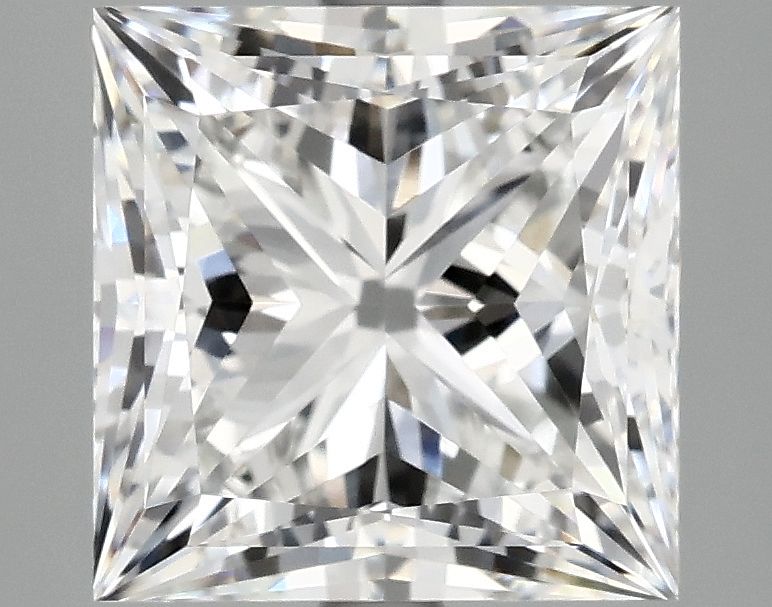 4.02 ct. princess Lab Grown Diamond front image