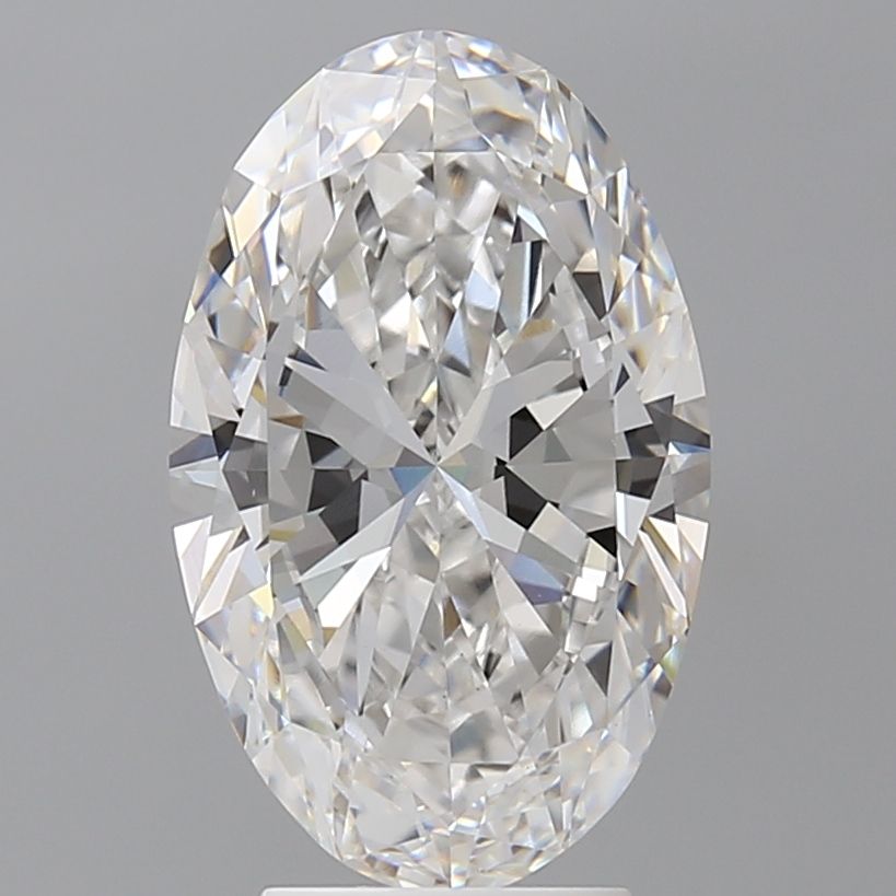 4.02 ct. oval Lab Grown Diamond front image