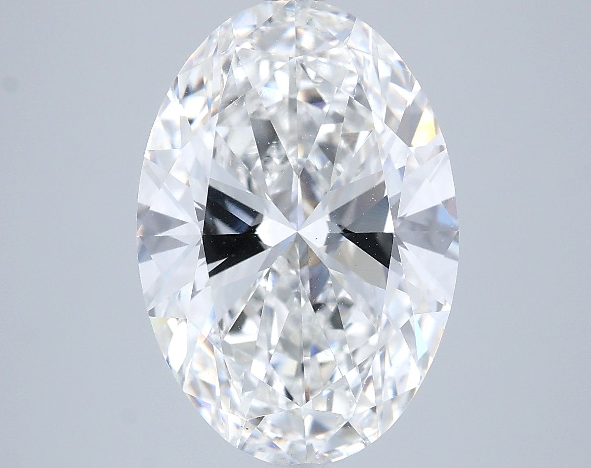 5.51 ct. oval Lab Grown Diamond front image