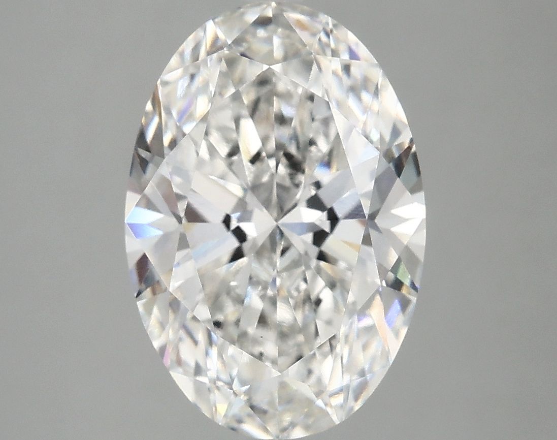 3.93 ct. oval Lab Grown Diamond front image