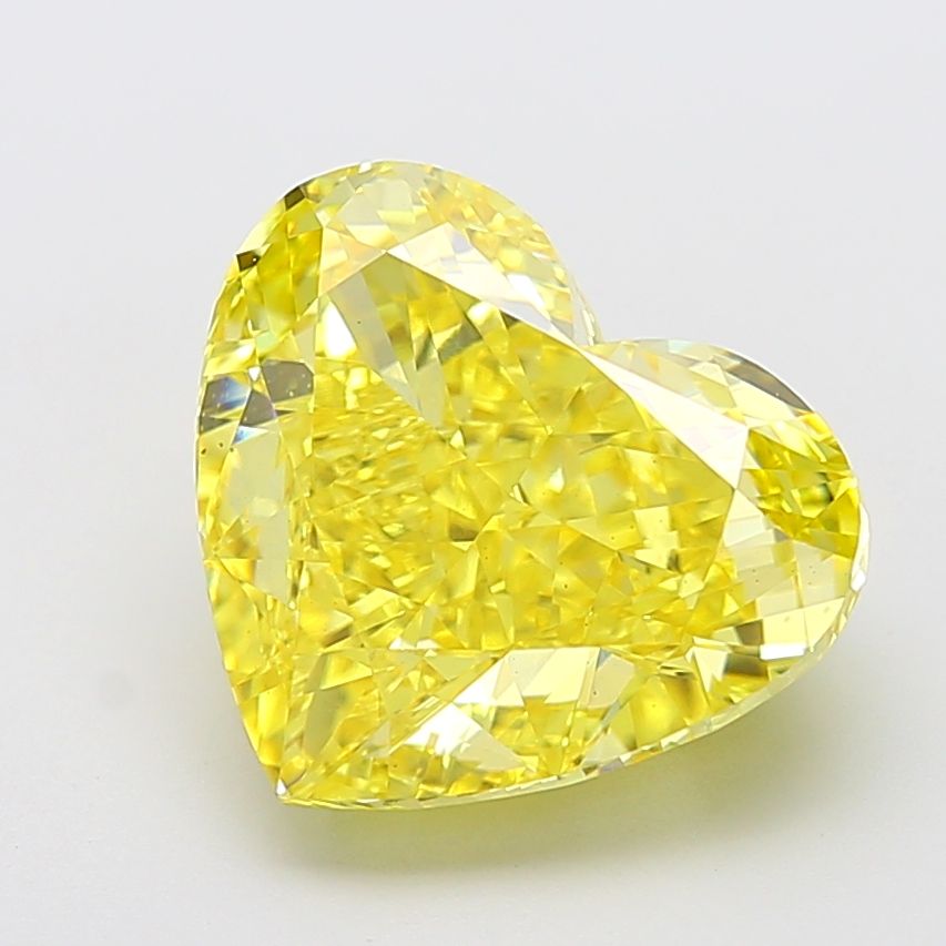 8.53 ct. heart Lab Grown Diamond front image