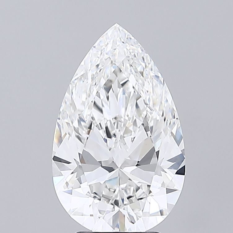 4.06 ct. pear Lab Grown Diamond front image
