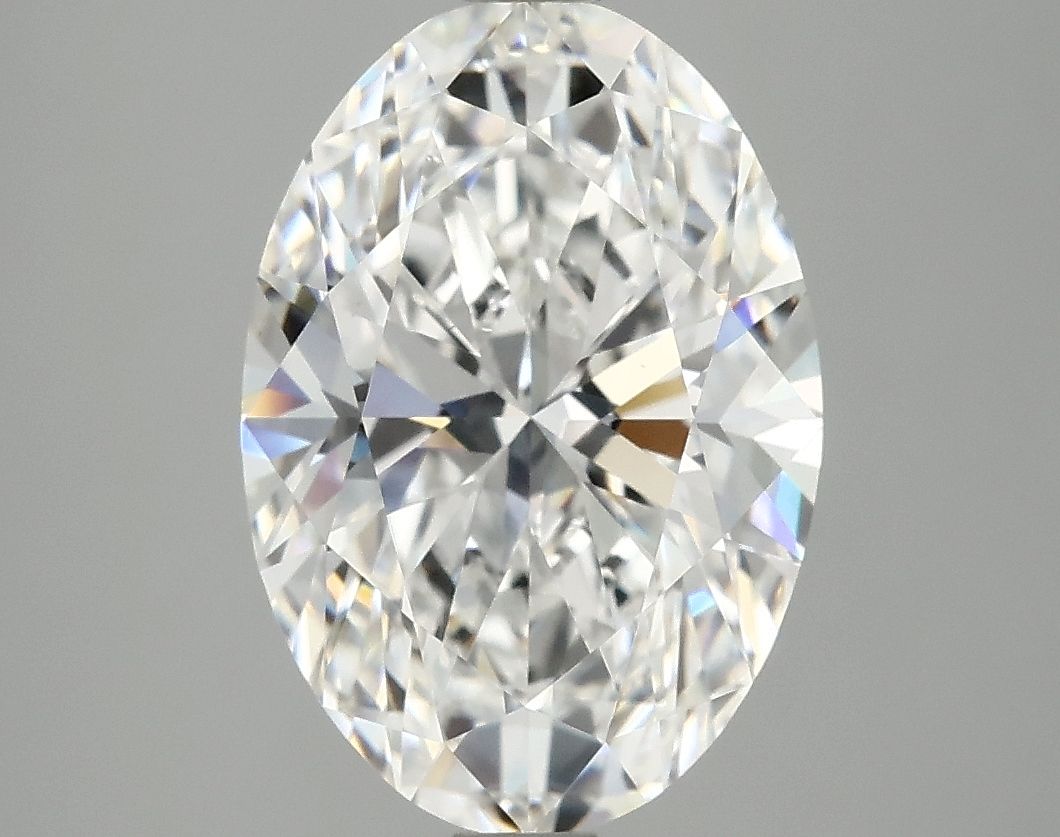 3.92 ct. oval Lab Grown Diamond front image