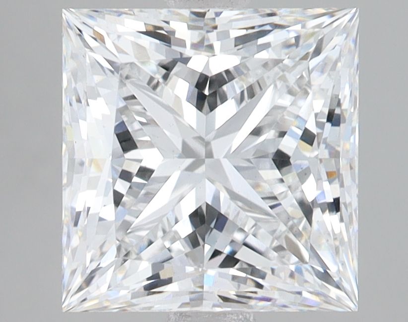 3.58 ct. princess Lab Grown Diamond front image