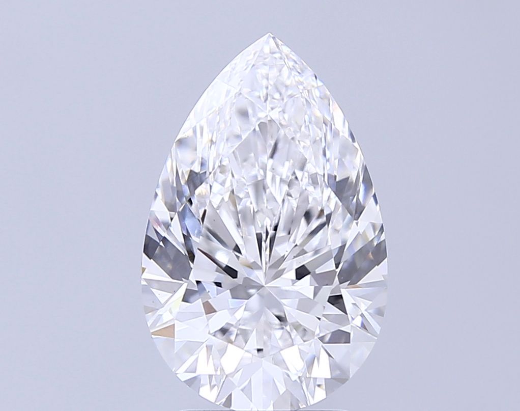 4.01 ct. pear Lab Grown Diamond front image