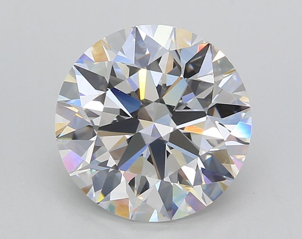 Diamant Rond 4.02 ct - Couleur F - Pureté VS1