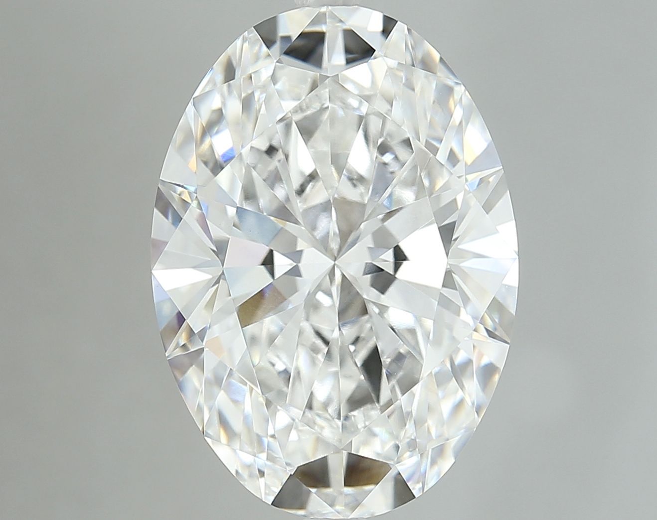 8.13 ct. oval Lab Grown Diamond front image