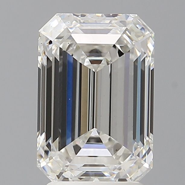 3.04 ct. emerald Lab Grown Diamond front image