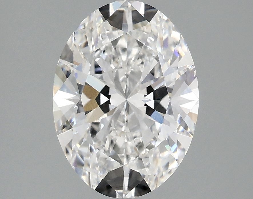 2.10 ct. oval Lab Grown Diamond front image